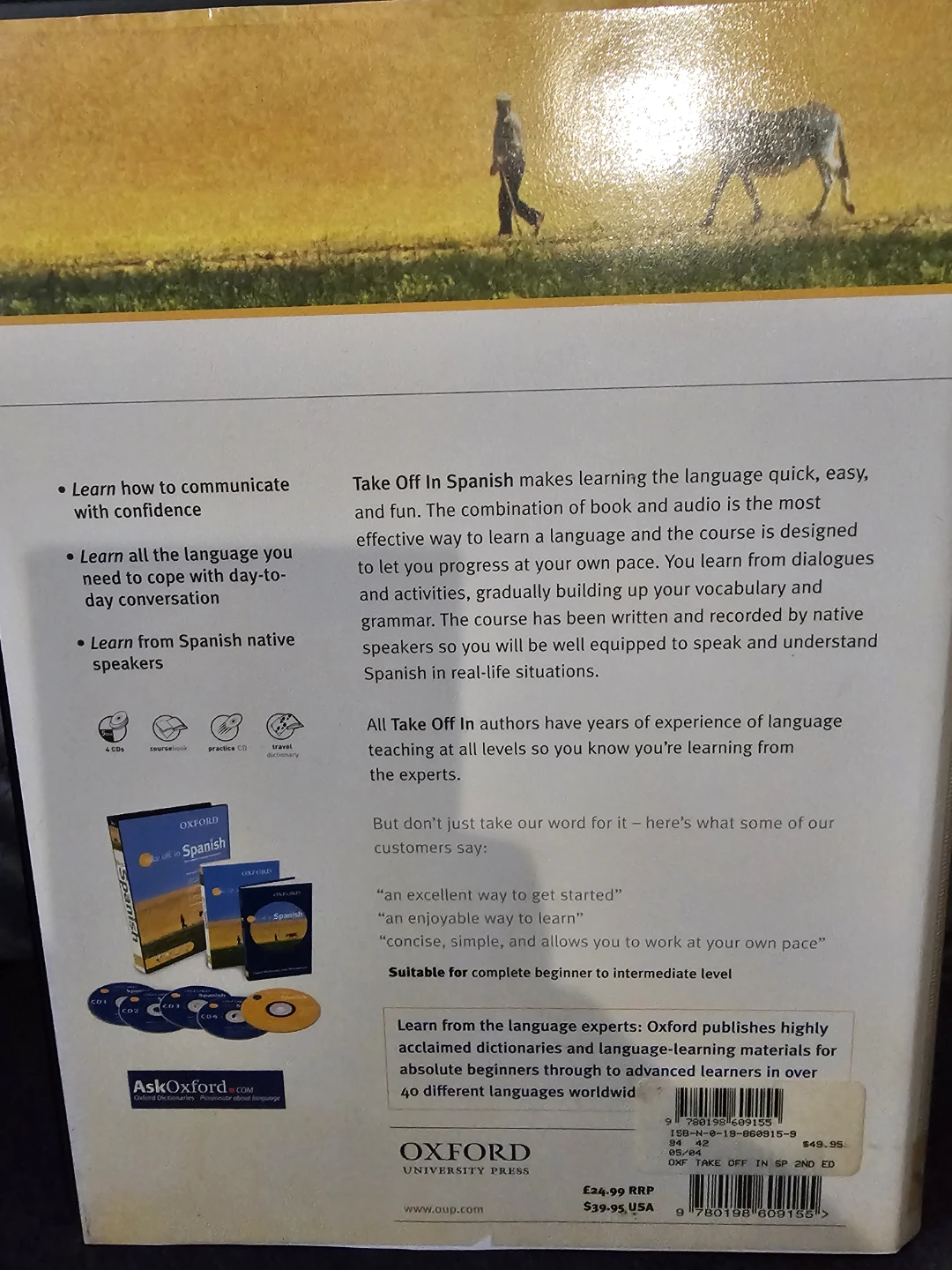 Oxford Take Off In Spanish Language Learning Kit - photo 3