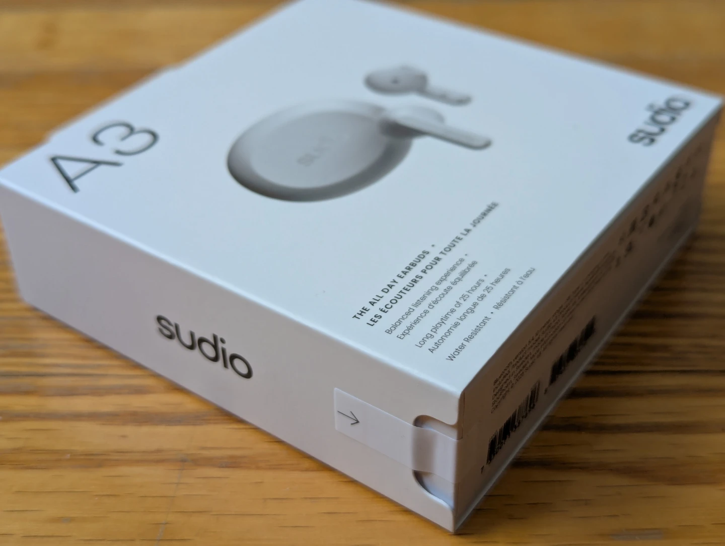 Sudio A3 True Wireless Open-Ear Earbuds - White - photo 2