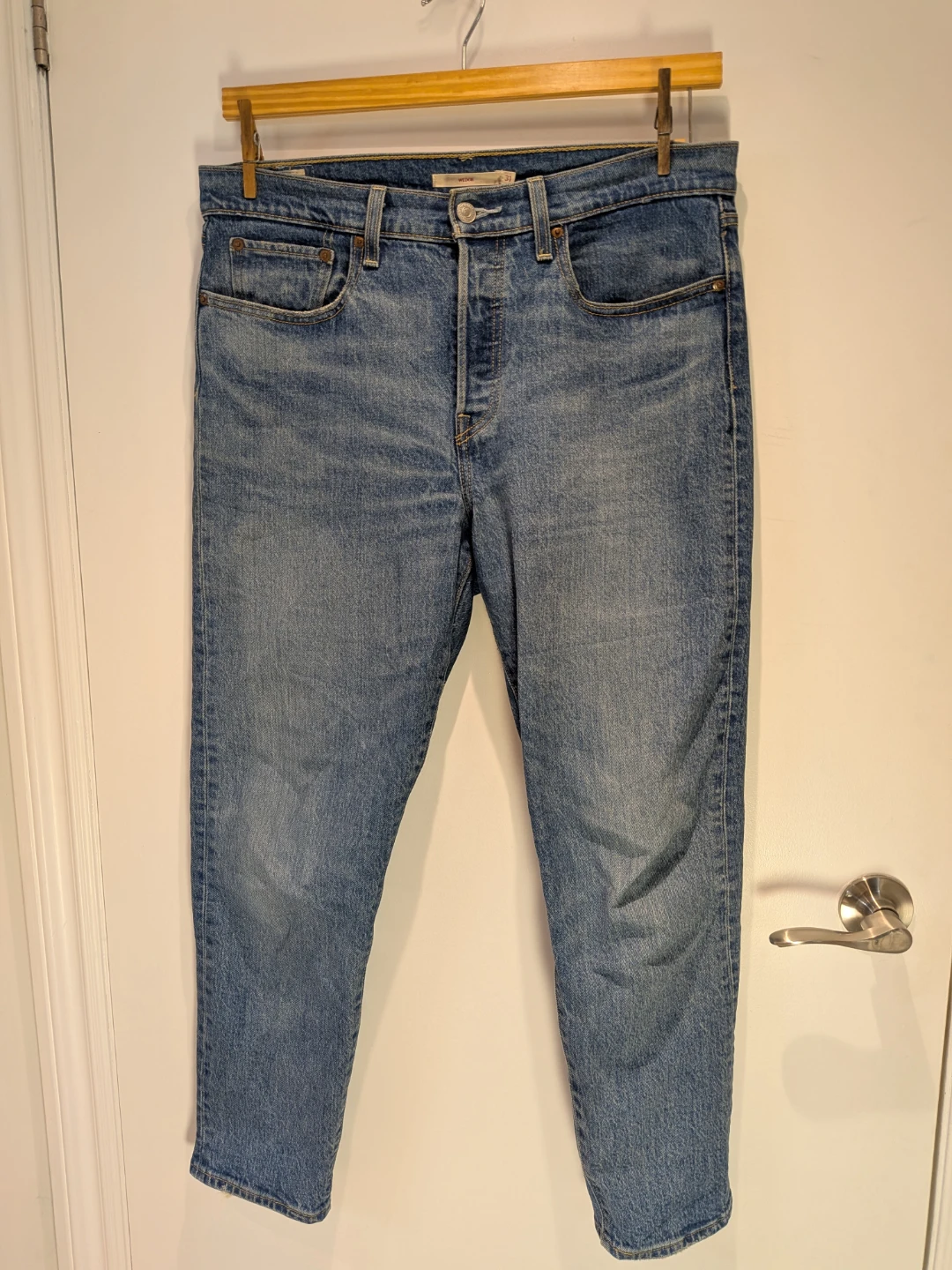 Levi's Wedgie Blue Jeans size 31 - photo 2