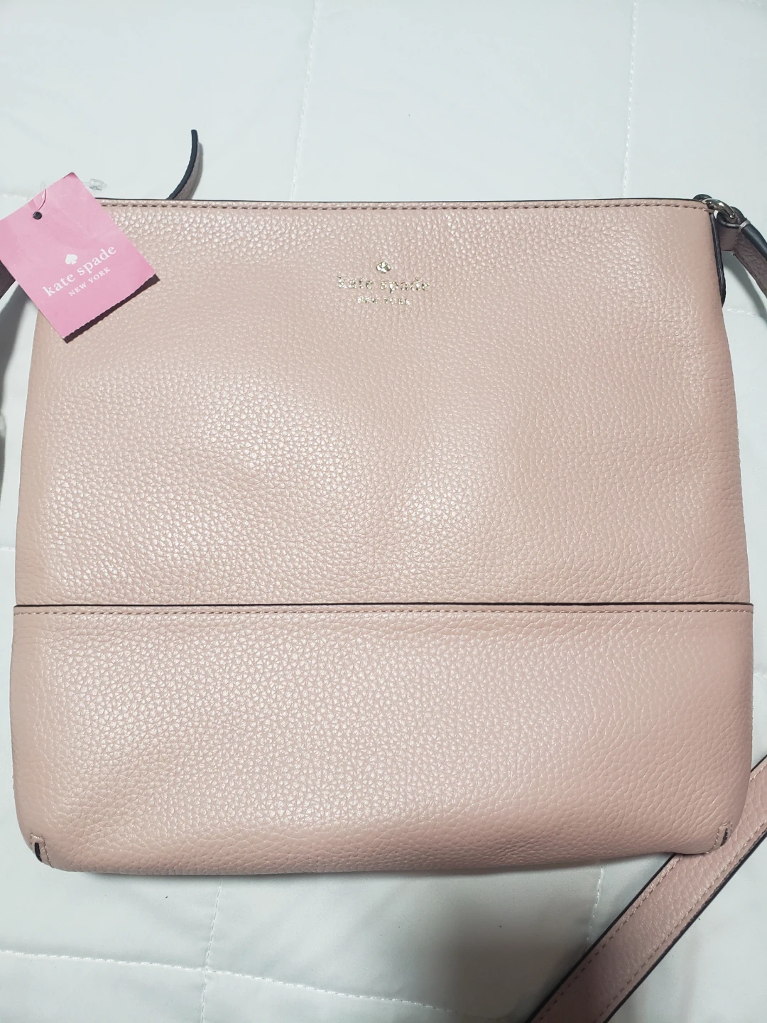 Kate Spade Pink Leather Crossbody Bag