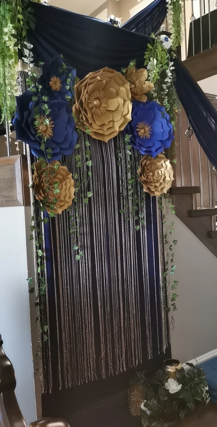 Event Decoration Package - Navy, Gold, White - photo 2