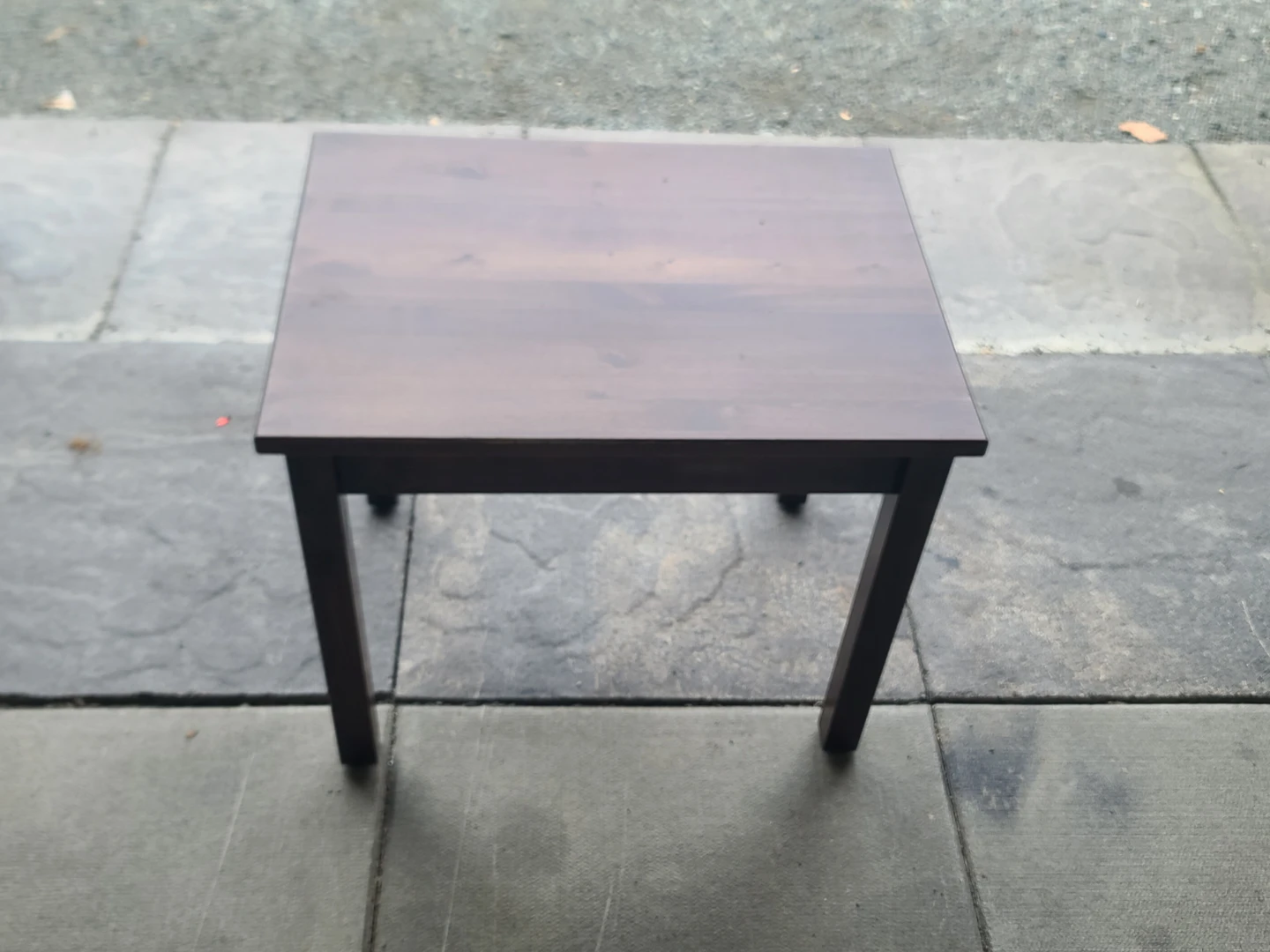 Wooden Side Table - photo 4