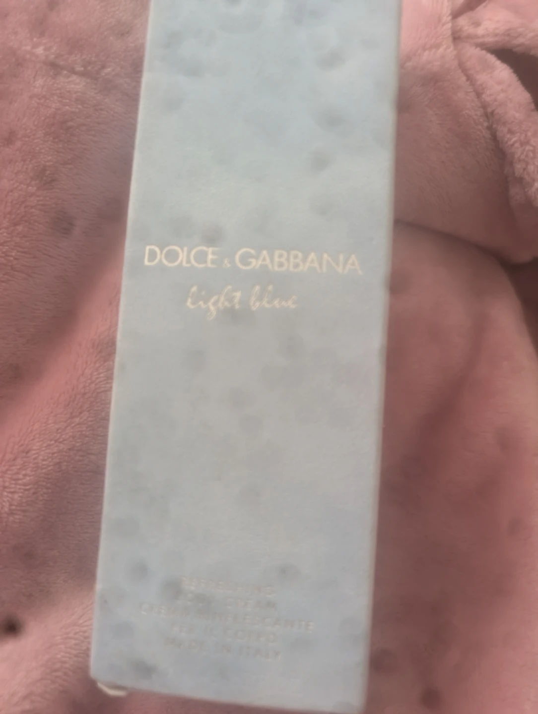 Dolce & Gabbana Light Blue Refreshing Body Cream