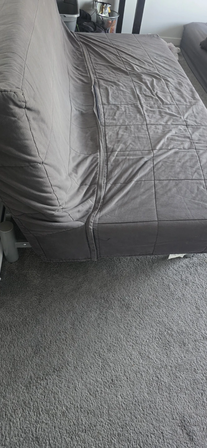 Grey Futon Sofa Bed