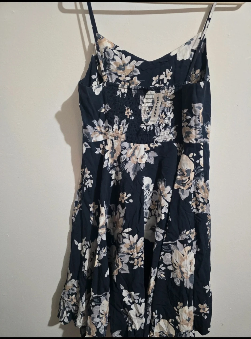 NWT Old Navy Floral Smocked Back Sundress Size Large dress