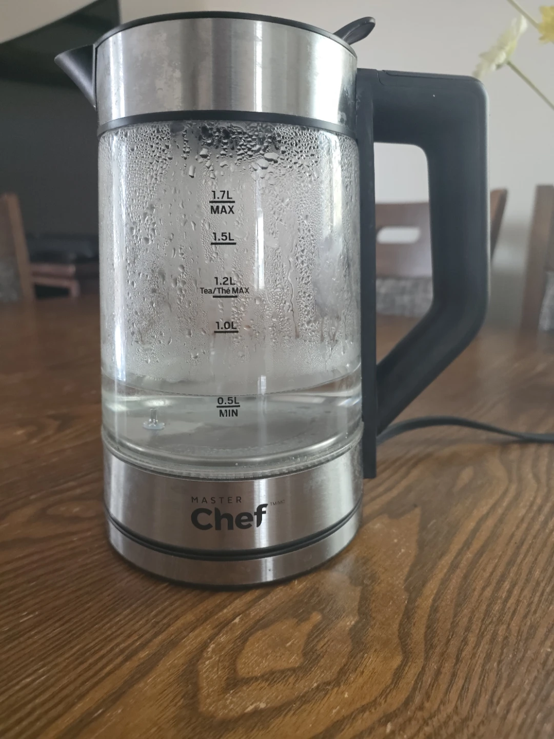 Master Chef Glass Electric Kettle 1.7L🥕 - photo 2