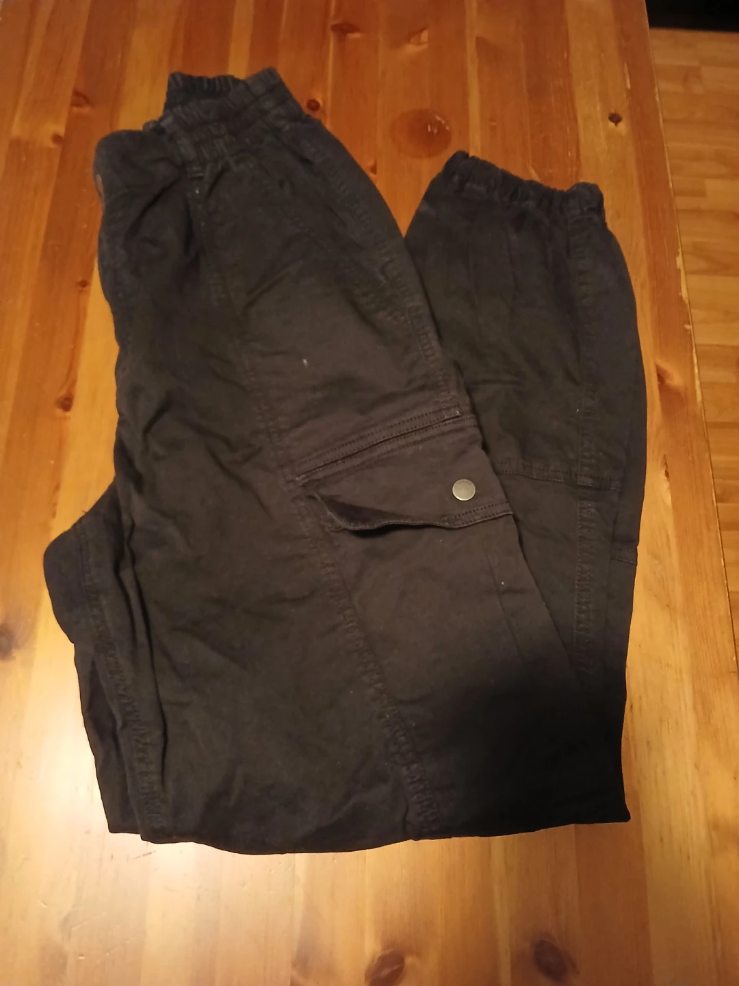 Garage Black Cargo Pants Size M - photo 2