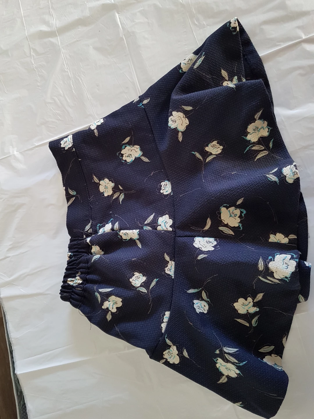 R&B Floral Print Skirt Size Small