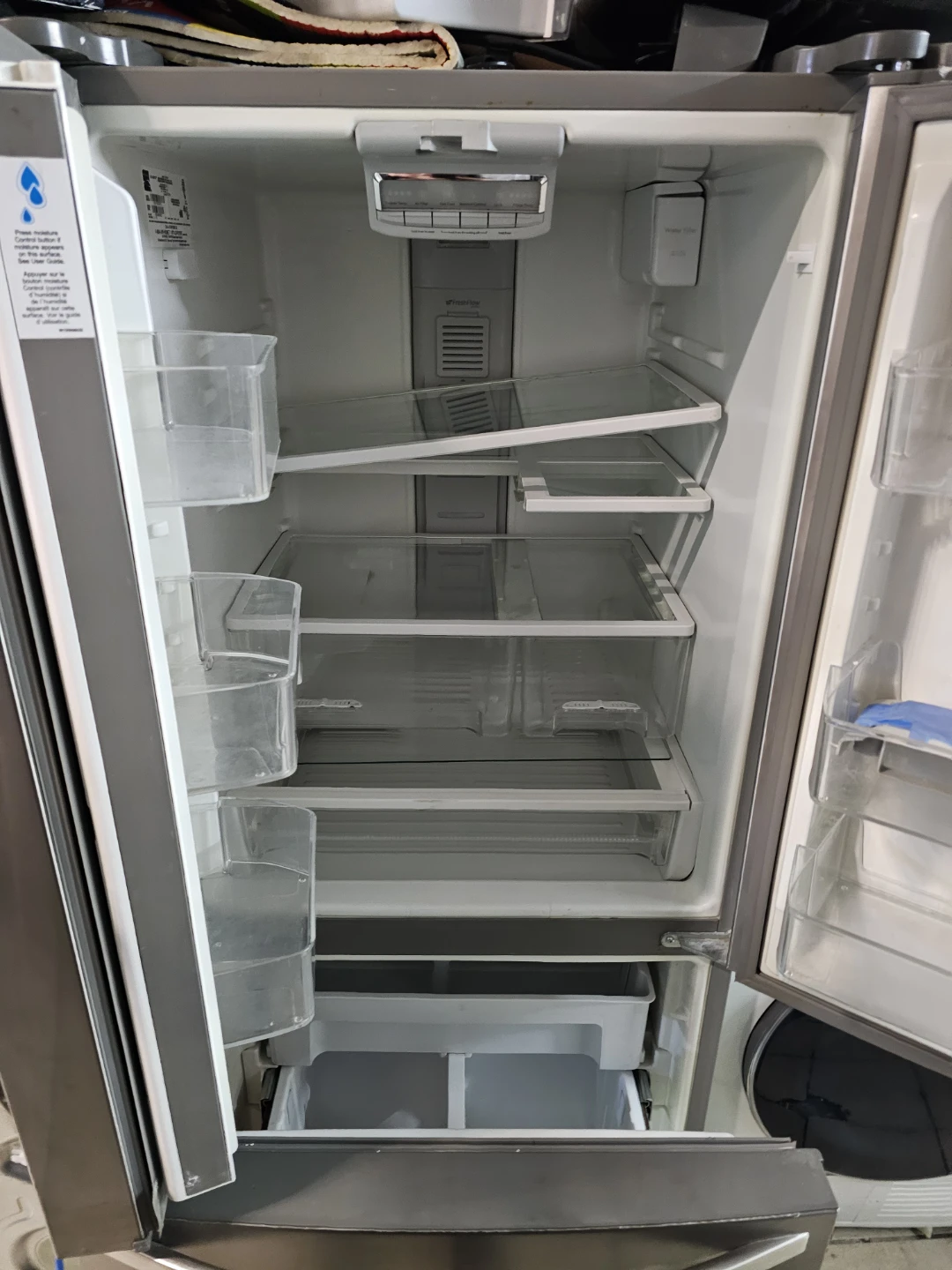 Kenmore 30in Stainless steel french door refrigerator - photo 2