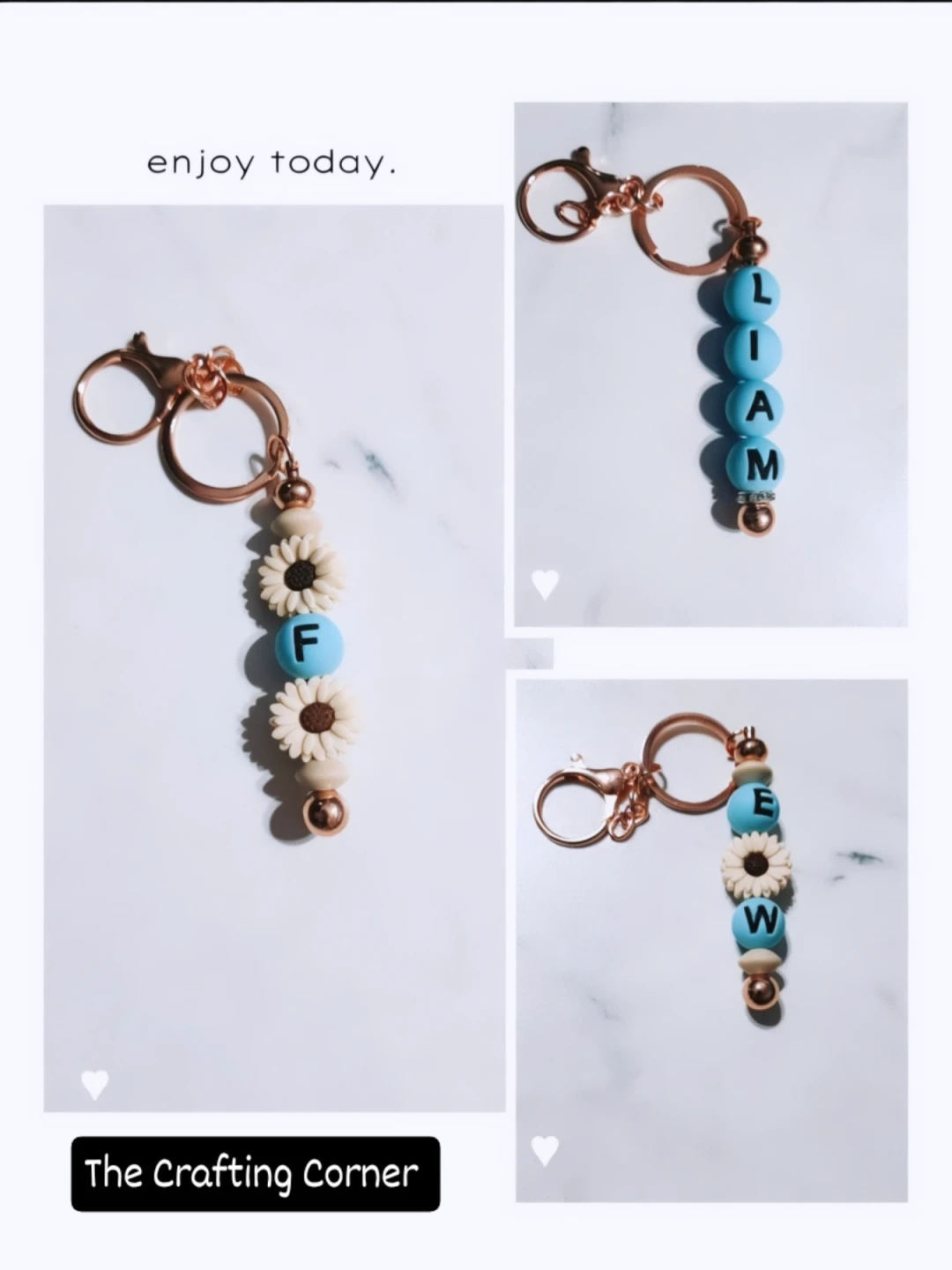 Personalized bracelets and key chains - photo 2