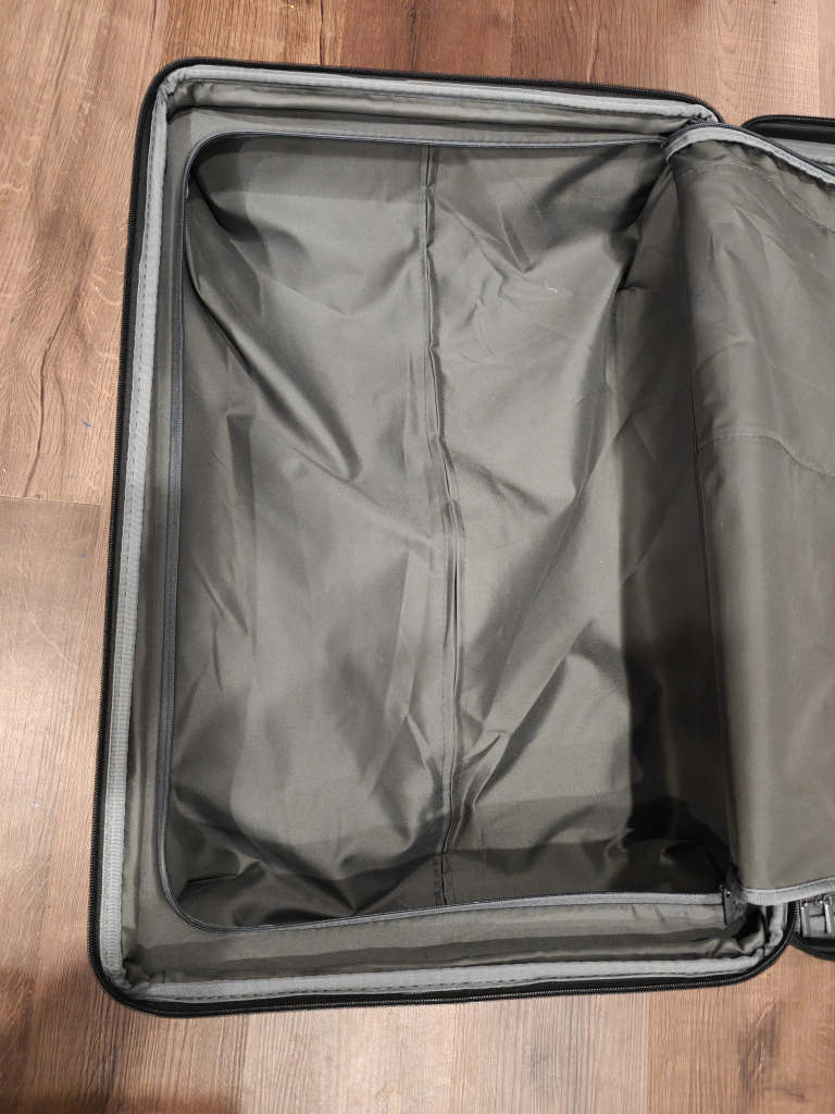 Cream Hardshell Spinner Expandable Suitcase 80L - 100L Capacity - photo 3