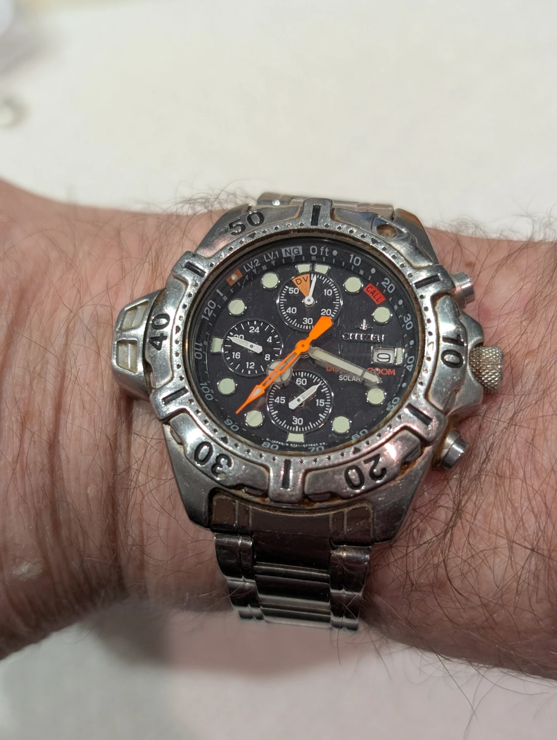 Vintage Citizen Eco-Drive Diver 200 M Aqualand Promaster - photo 4
