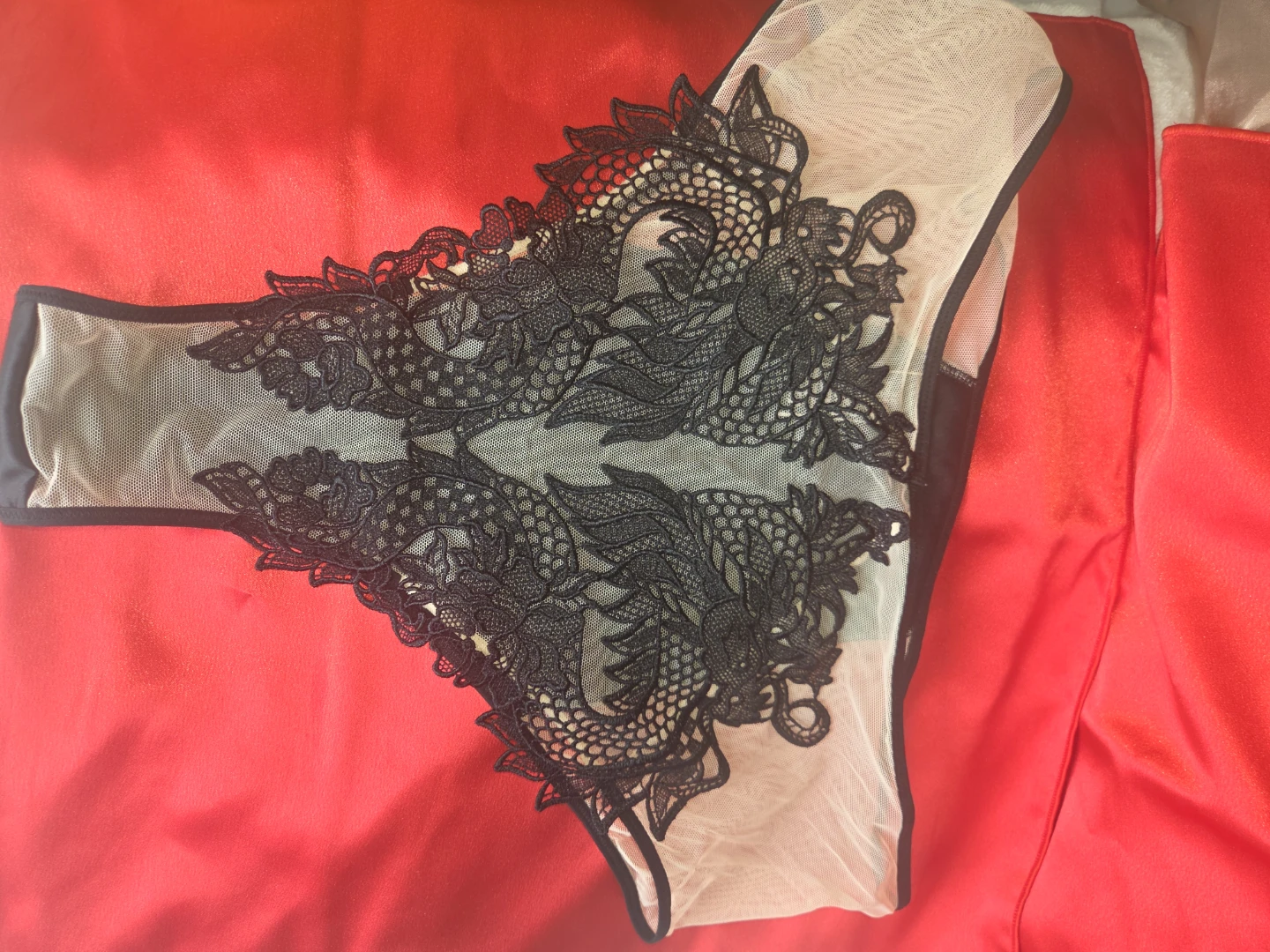 Luxury Lingerie Set -  Black & Mesh - photo 4