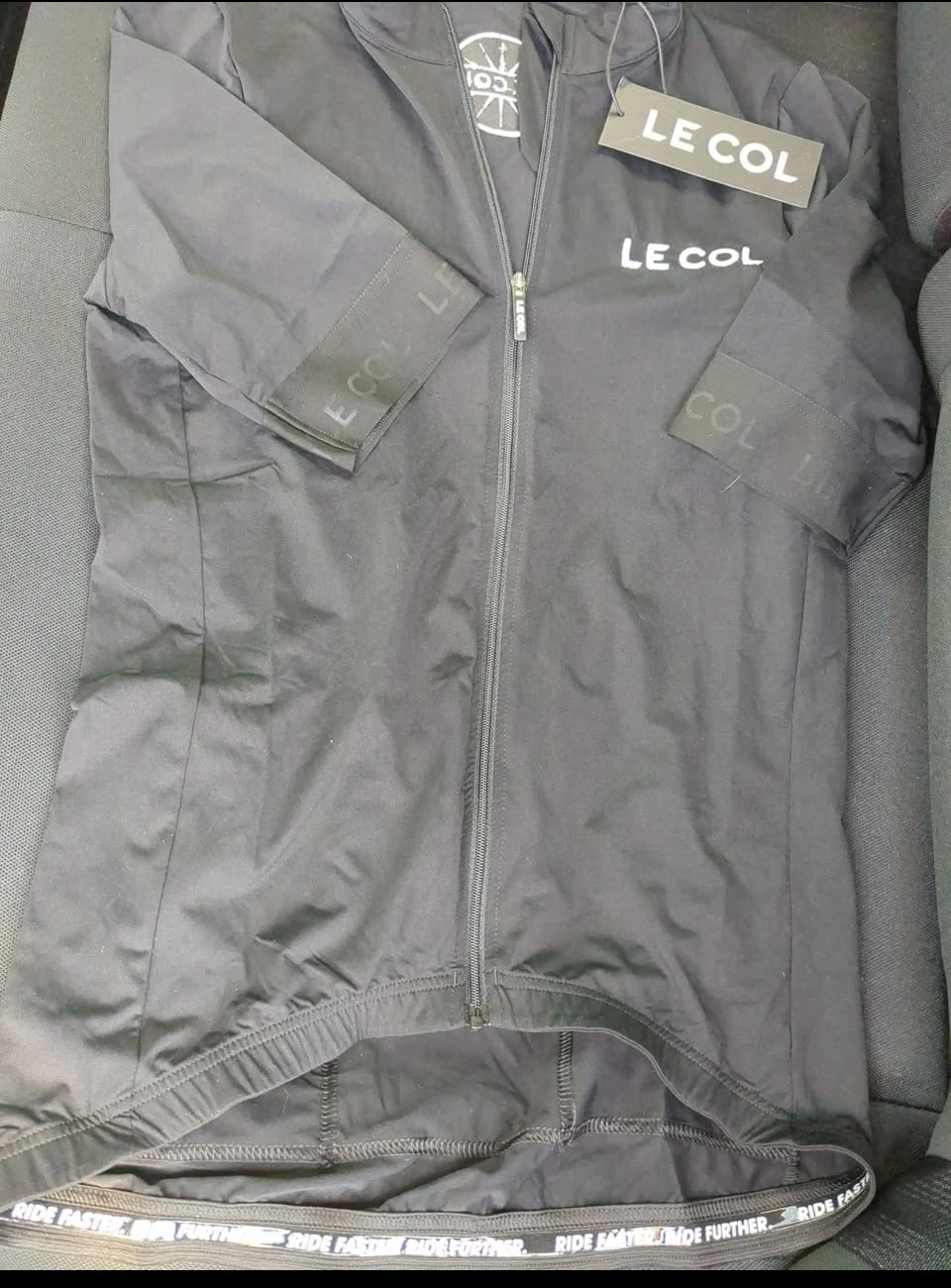 LE COL Black Cycling Jersey - photo 2
