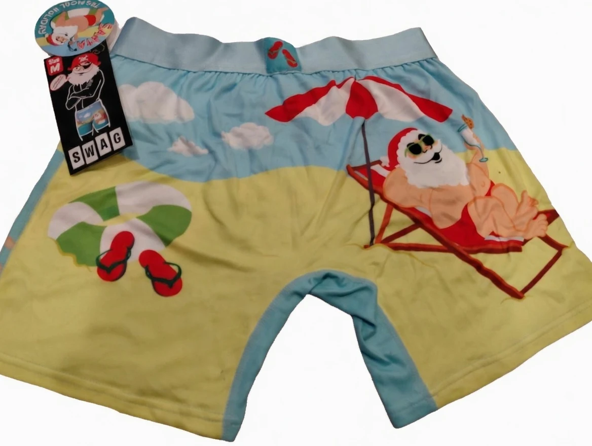 SWAG Men's Boxer Briefs medium santa claus - photo 2