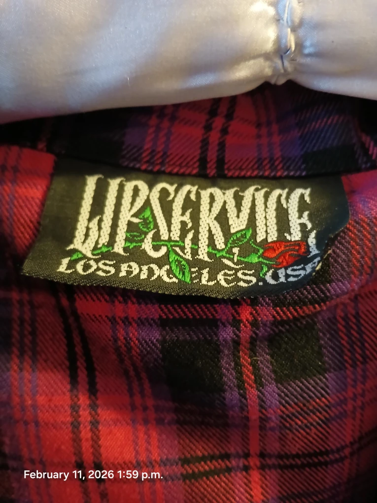 🏆 Lip Service Plaid Dress-Large - photo 3