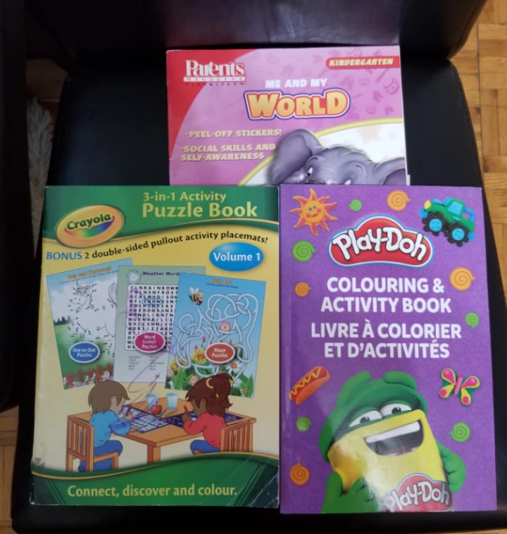 Assorted Kids Activity Books 🏆