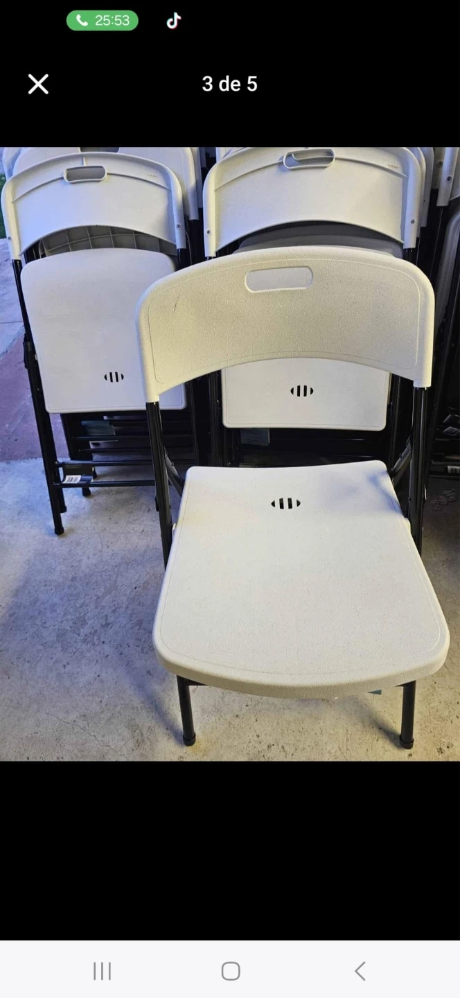 Folding Chairs and Tables
