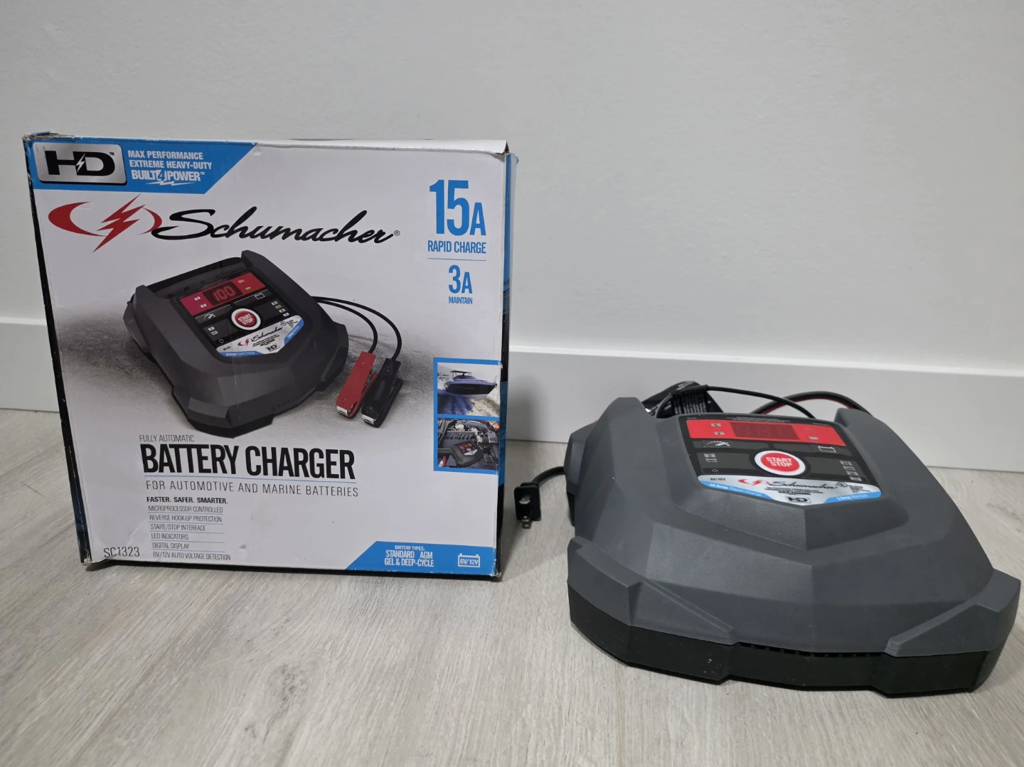 Schumacher 15A Battery Charger - photo 4
