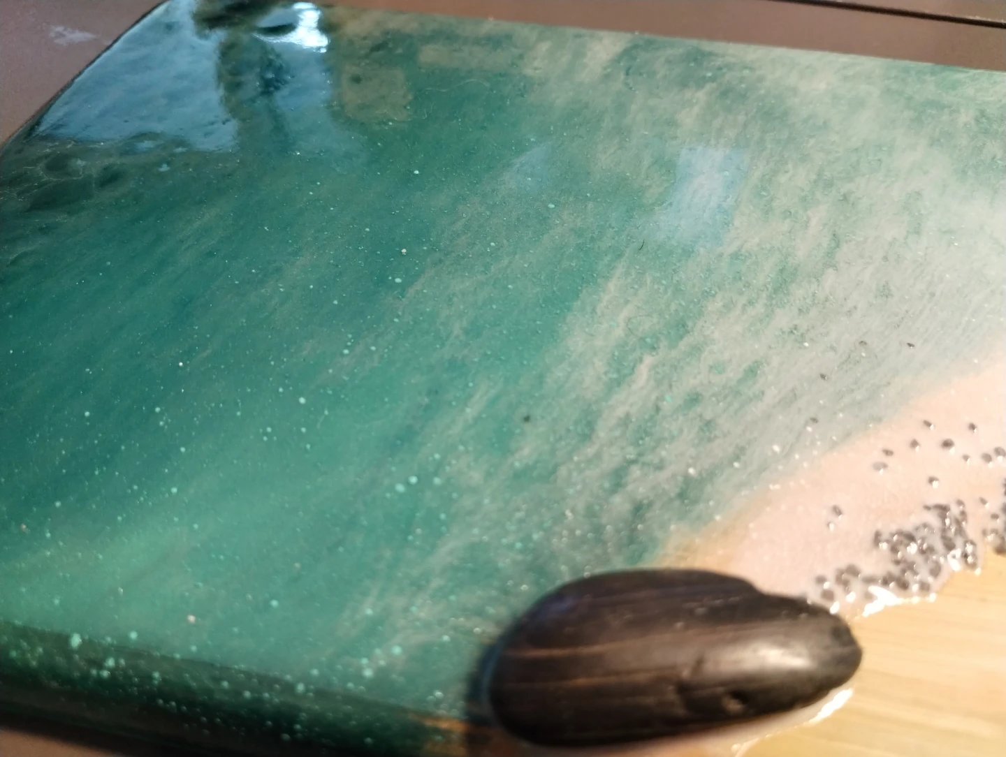 Handmade Resin and Bamboo Charcuterie Board - photo 3