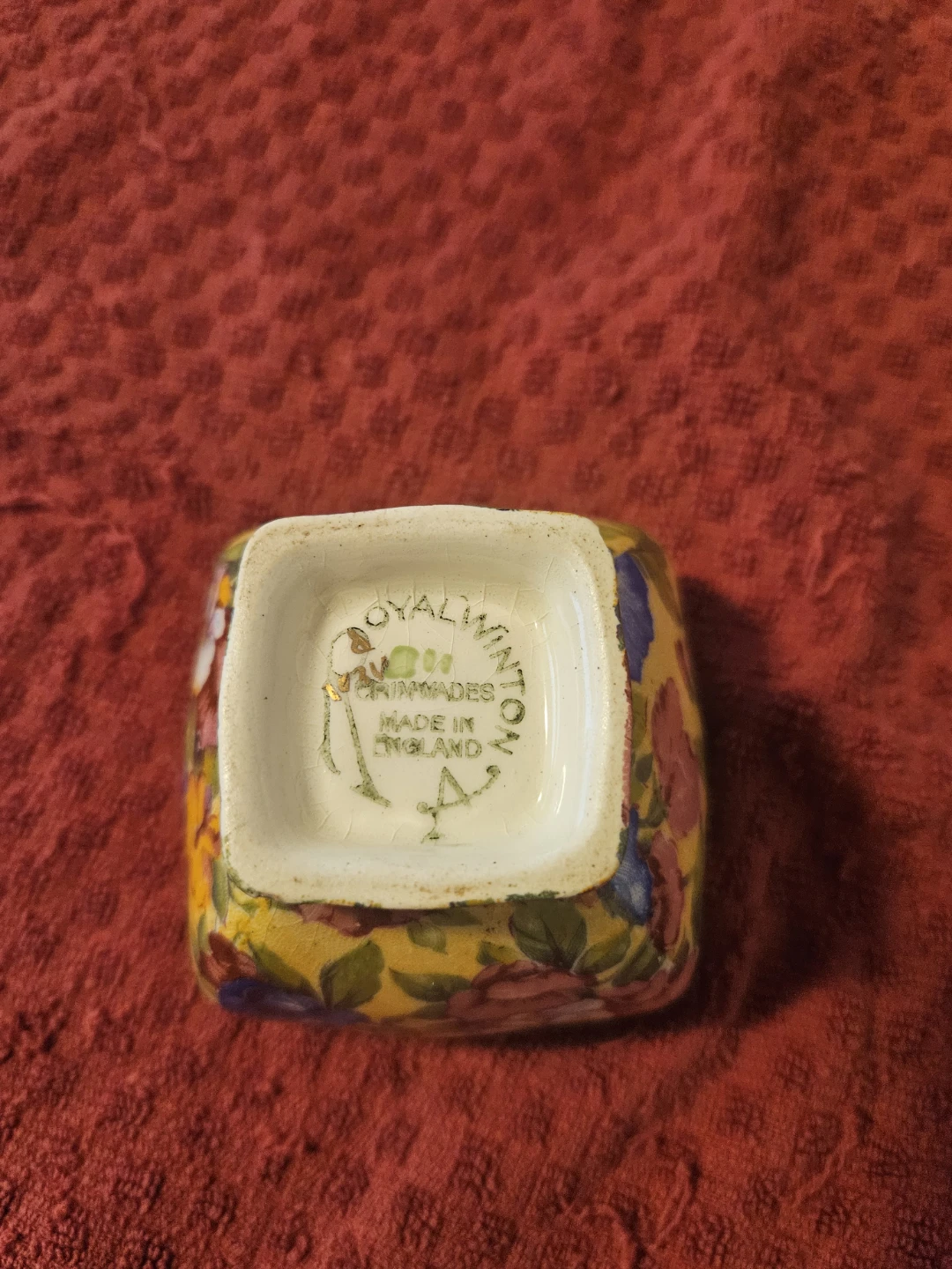 Royal Winton Summertime Dish and Sweet Pea Sugar Bowl 🥕 - photo 4