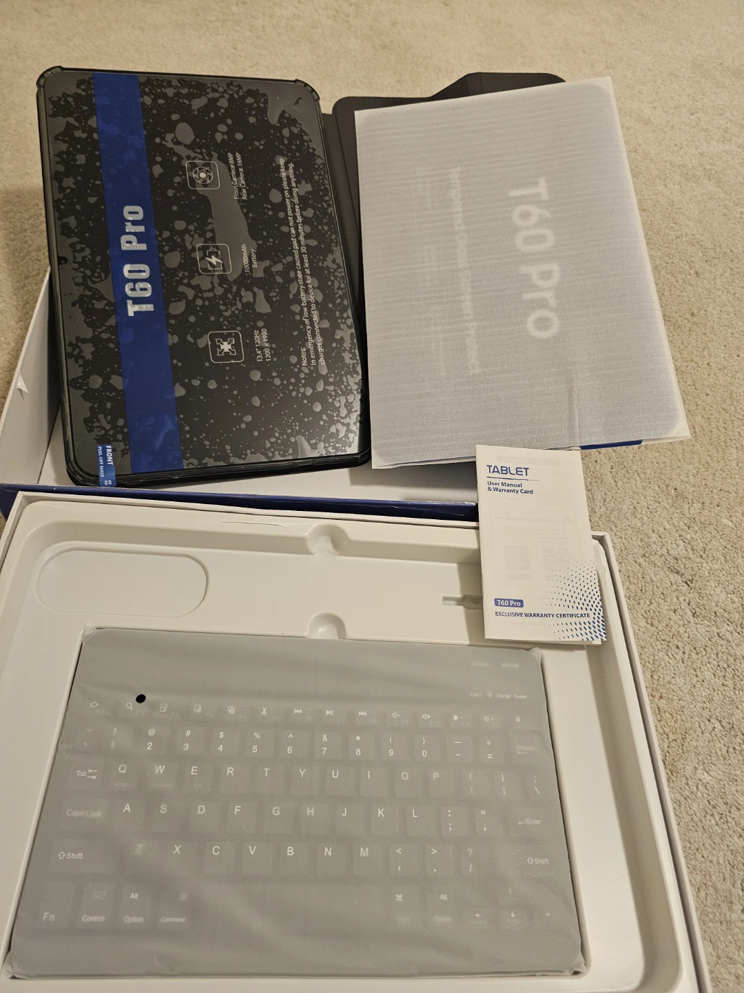 T60 Pro Tablet with Keyboard, Mouse, and Stylus - photo 3