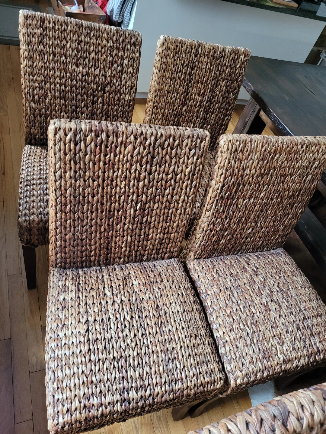 Pottery Barn Seagrass Dining Chairs (Set of 6) - photo 4
