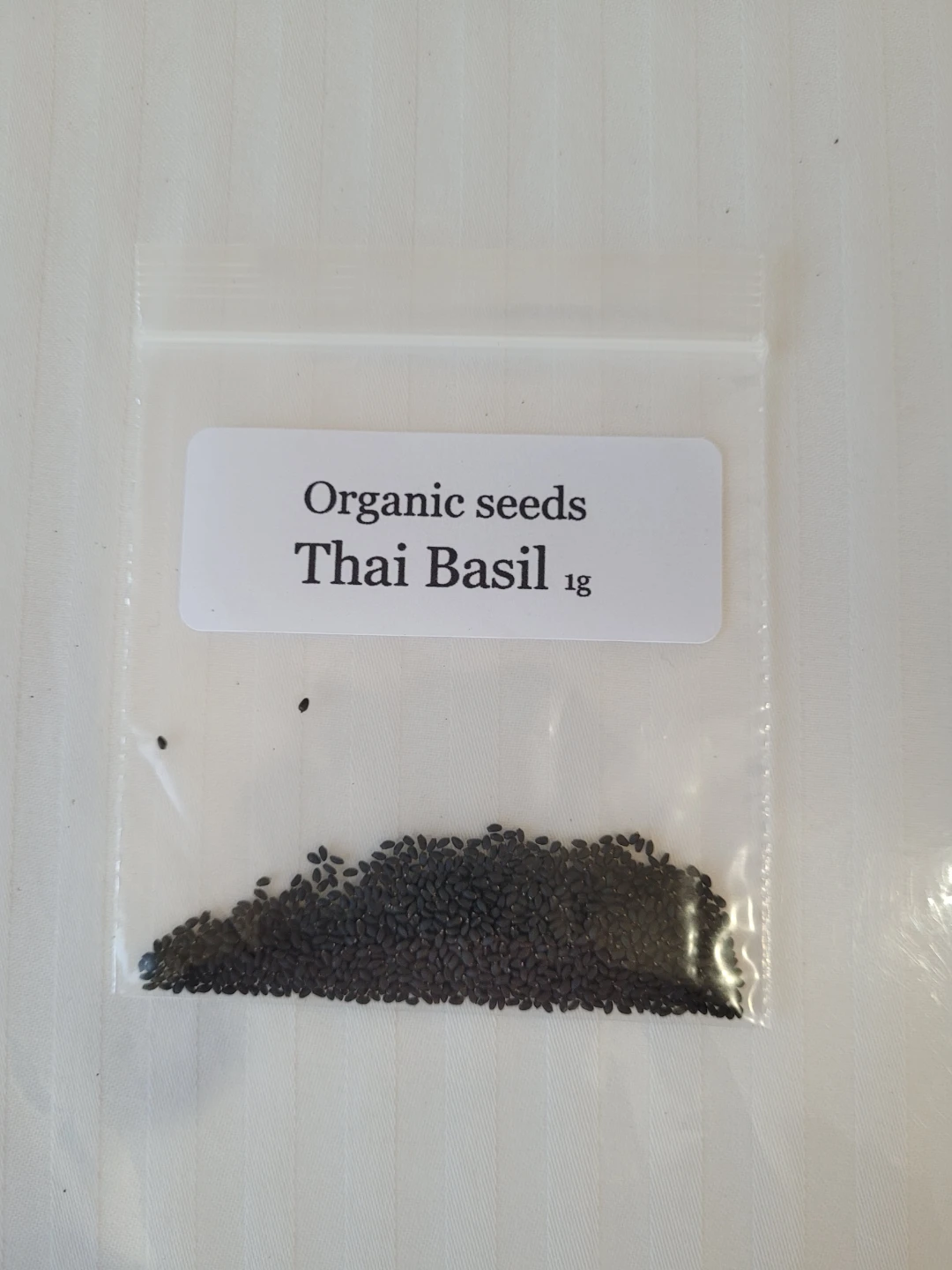 Organic Basil Seeds - Thai, Purple, Genovese - 3g Each - photo 4