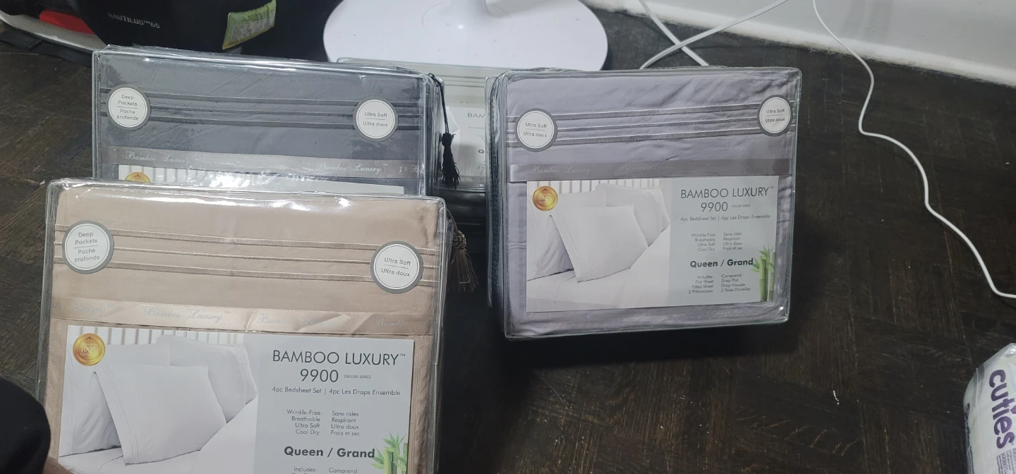 Bamboo Luxury 9900 Queen Bed Sheet Set - photo 5