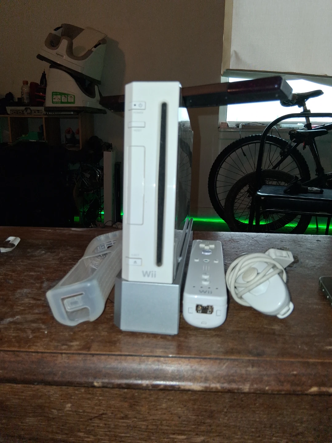 Nintendo Wii Console with Controller and Nunchuk