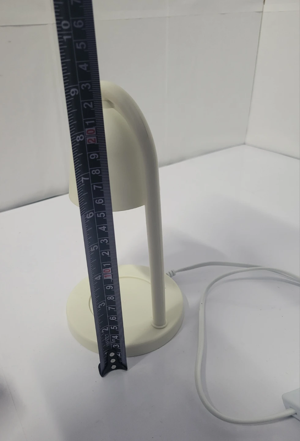 Cream Bell Shaped Desk Lamp - photo 4