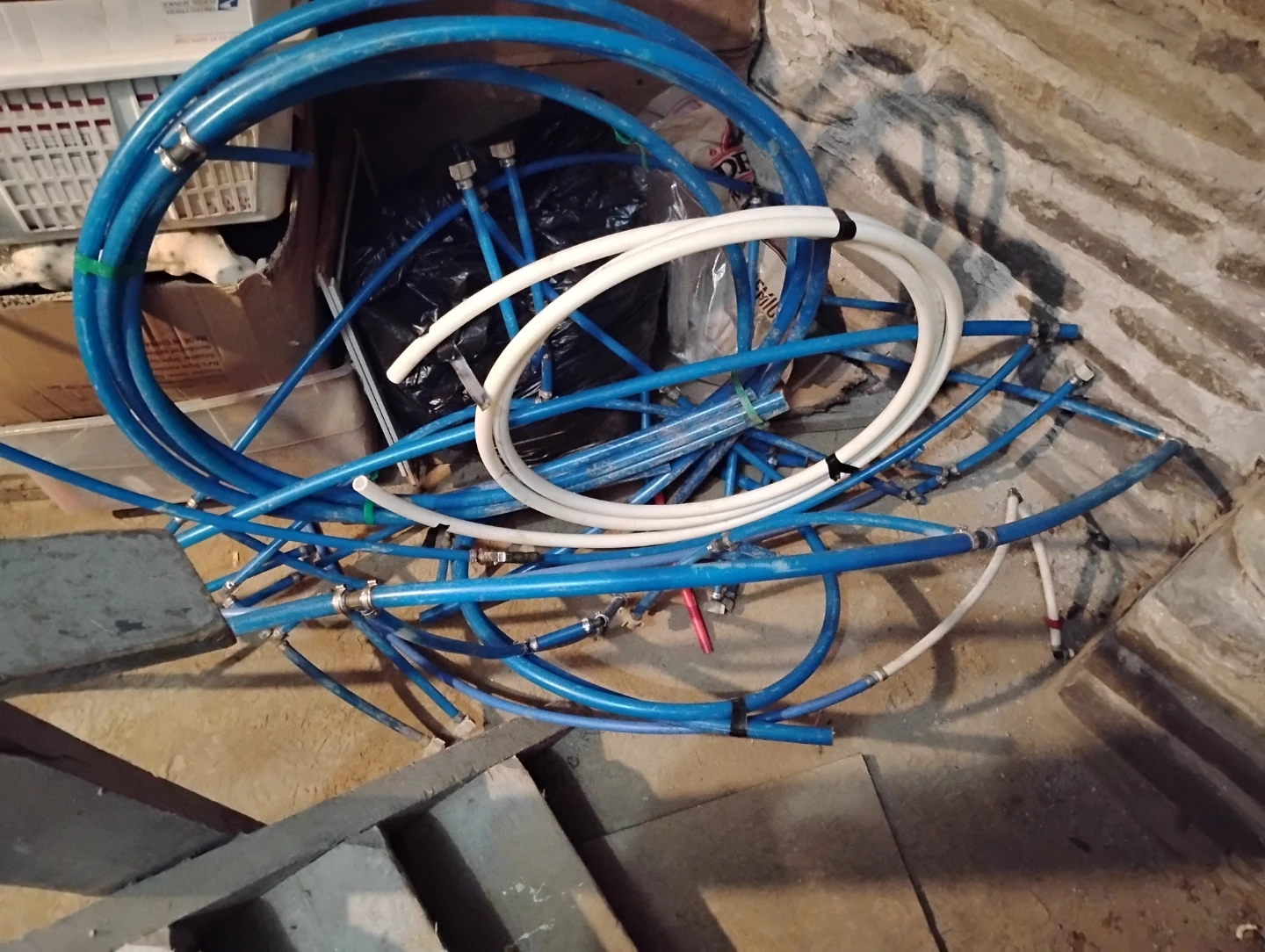 Assorted Plumbing Fittings and PEX Tubing - photo 3