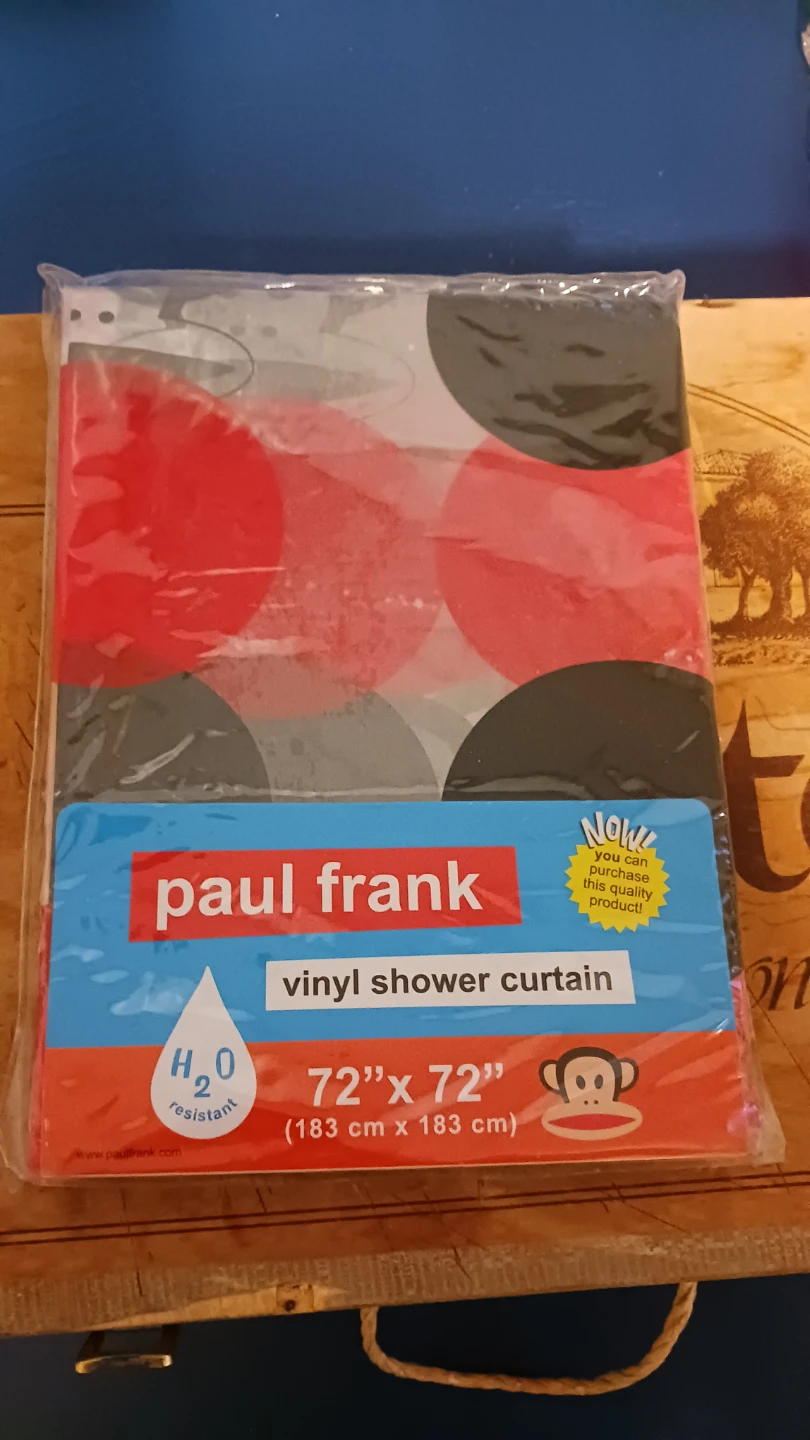 Paul Frank Vinyl Shower Curtain