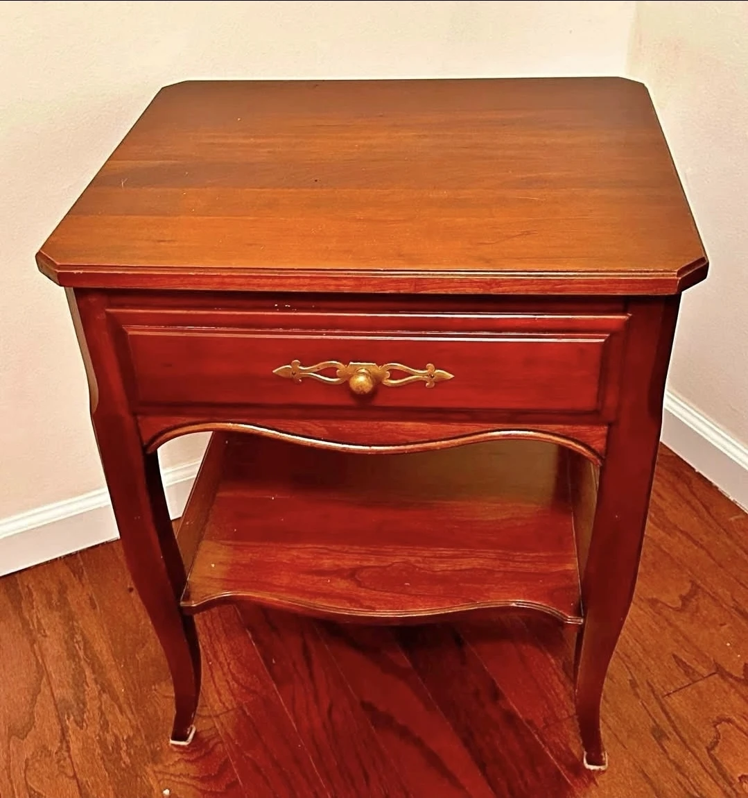Wooden End Table 🏆