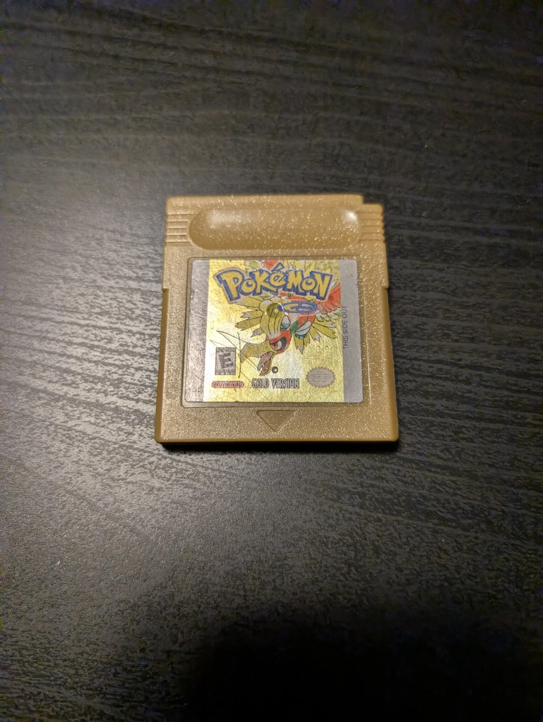 Pokemon Gold Version Game Boy Cartridge