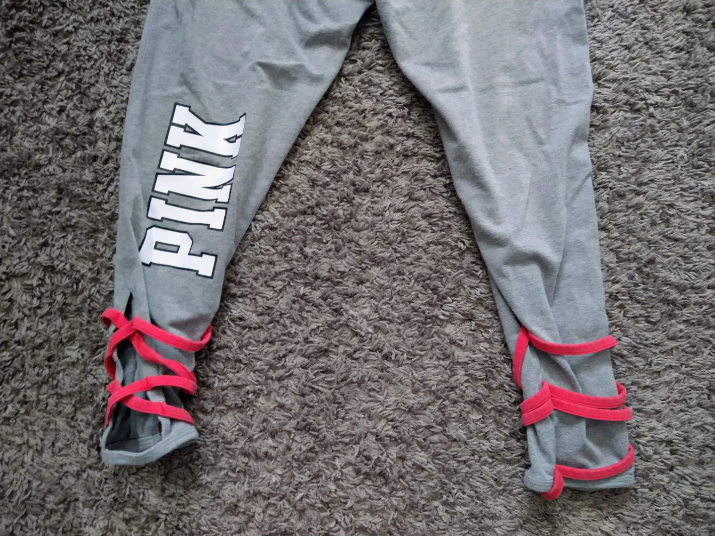 PINK VICTORIA'S SECRET HIGH WAIST LEGGING SIZE MEDIUM - photo 4