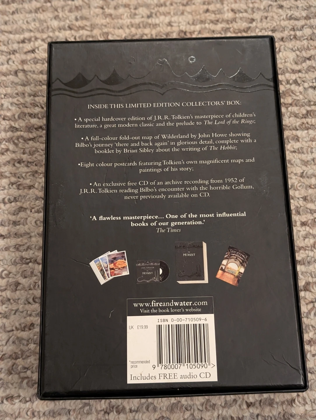 The Hobbit Limited Edition Collector's Box Set by J.R.R. Tolkien - photo 2