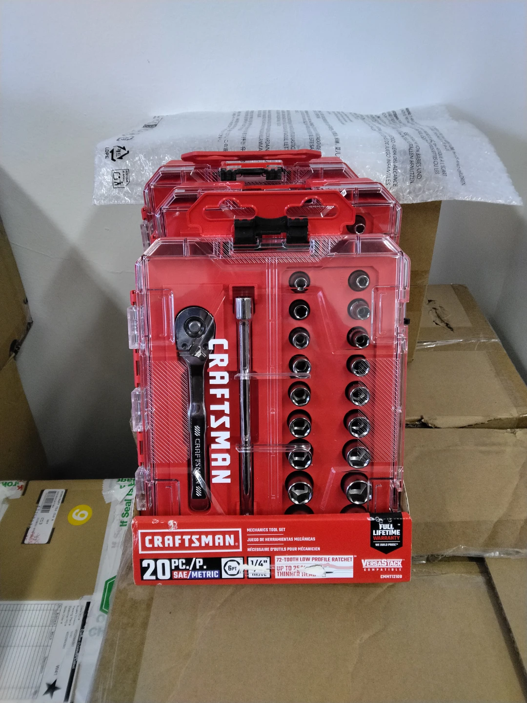 Craftsman 20-Piece Mechanics Tool Set with Ratchet