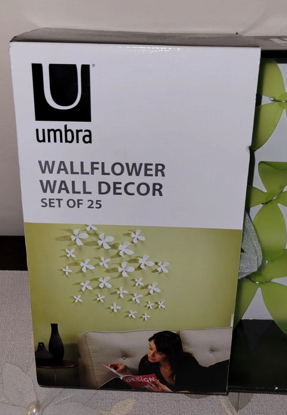 🏆 Umbra Wallflower Wall Decor Set of 25 - photo 2