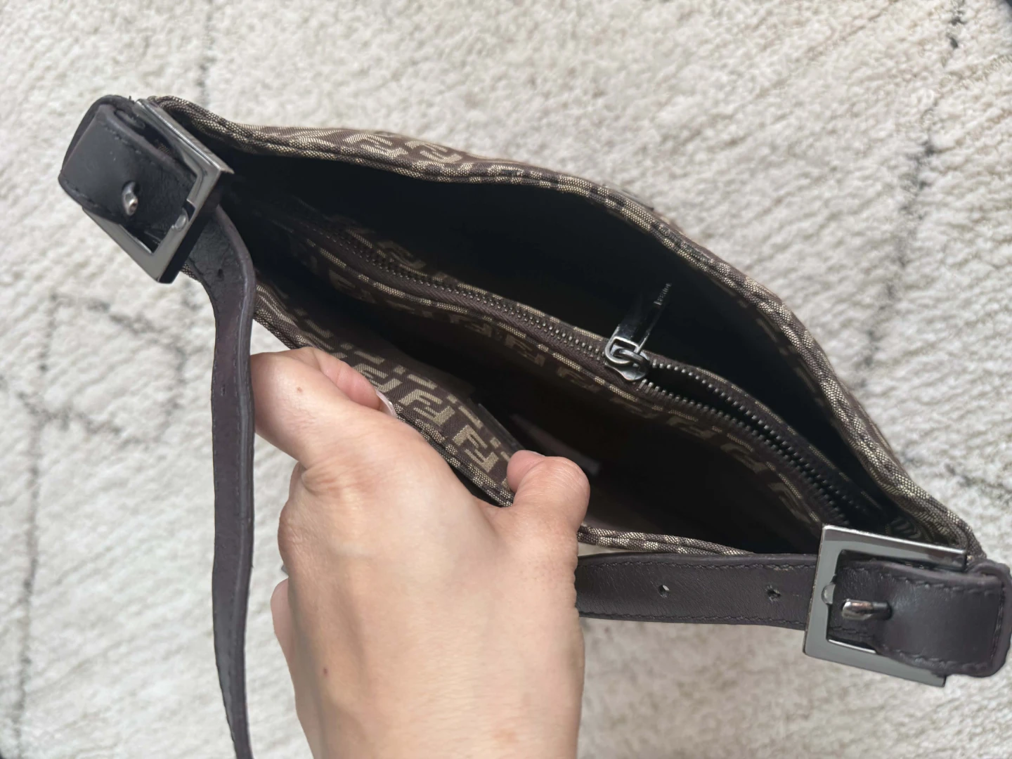 Fendi Brown Monogram Shoulder Bag - photo 2