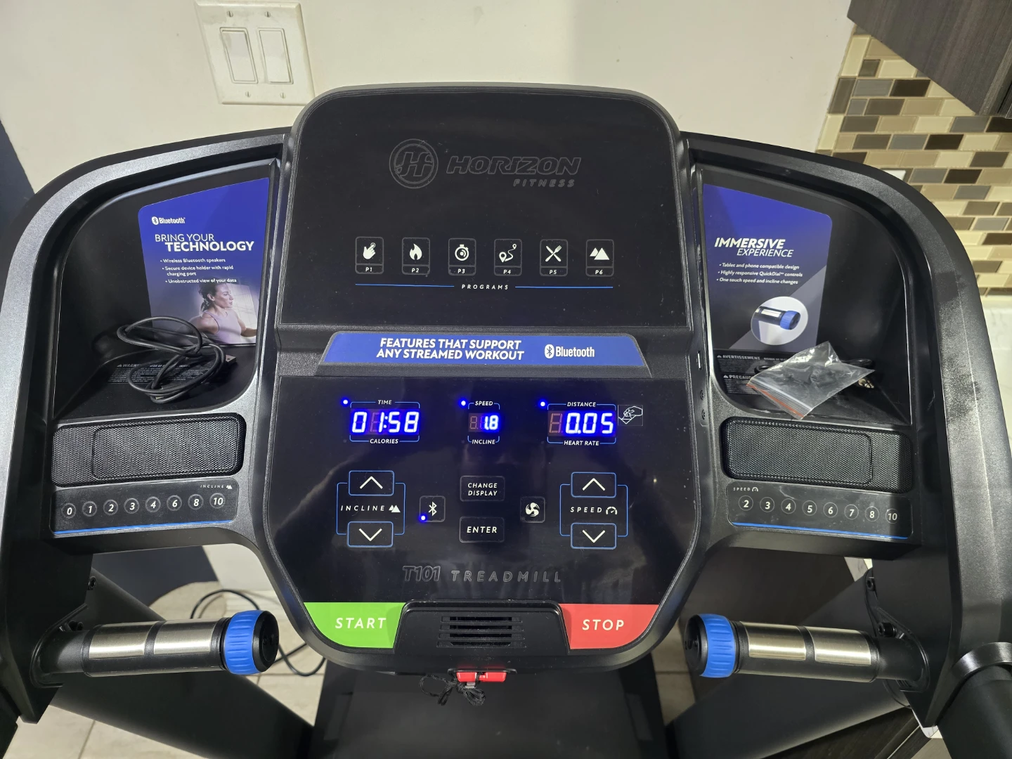 Horizon Fitness T101 Treadmill - photo 3