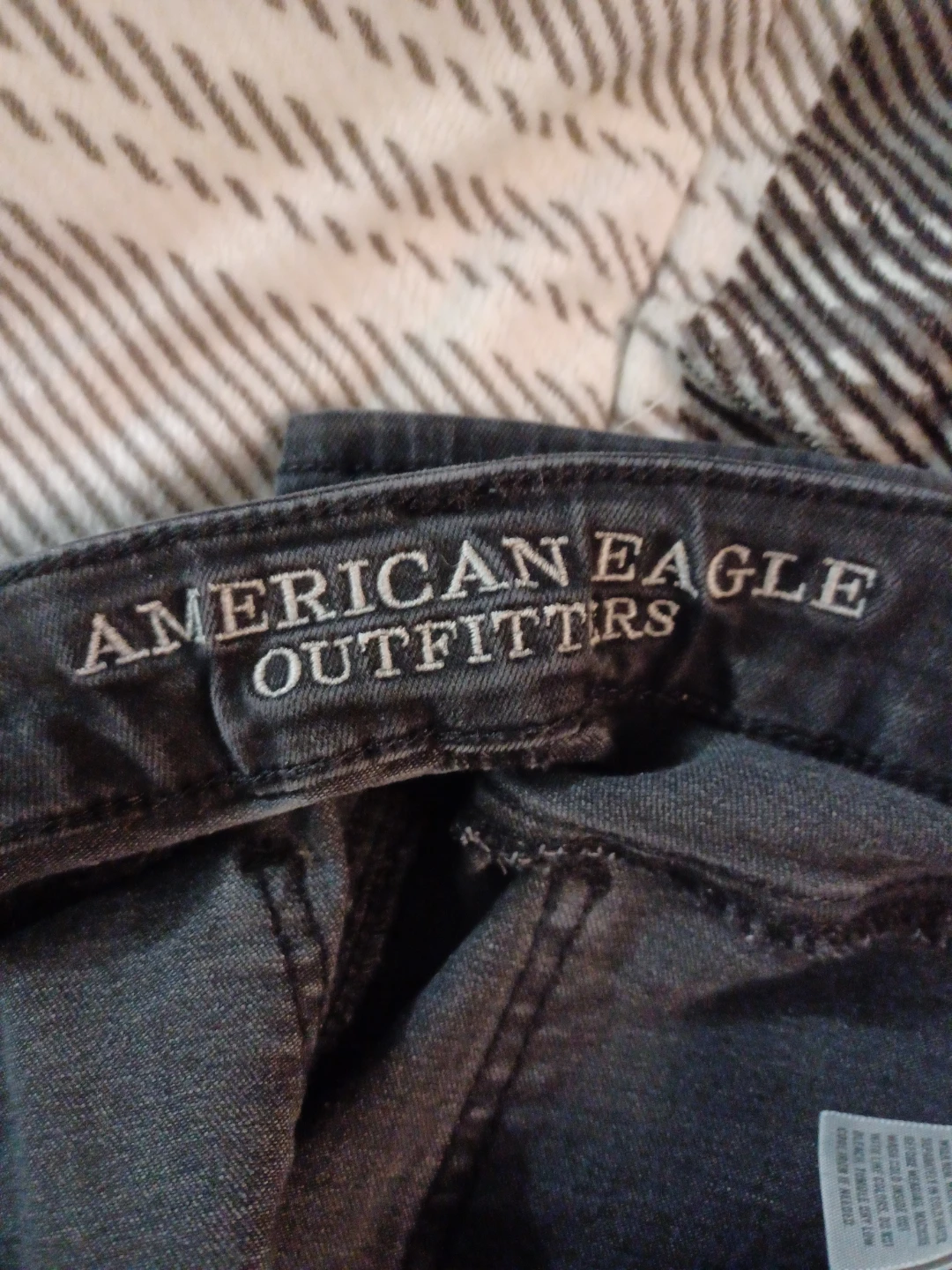 American Eagle Outfitters Women's Black Jegging Super Stretch - photo 2