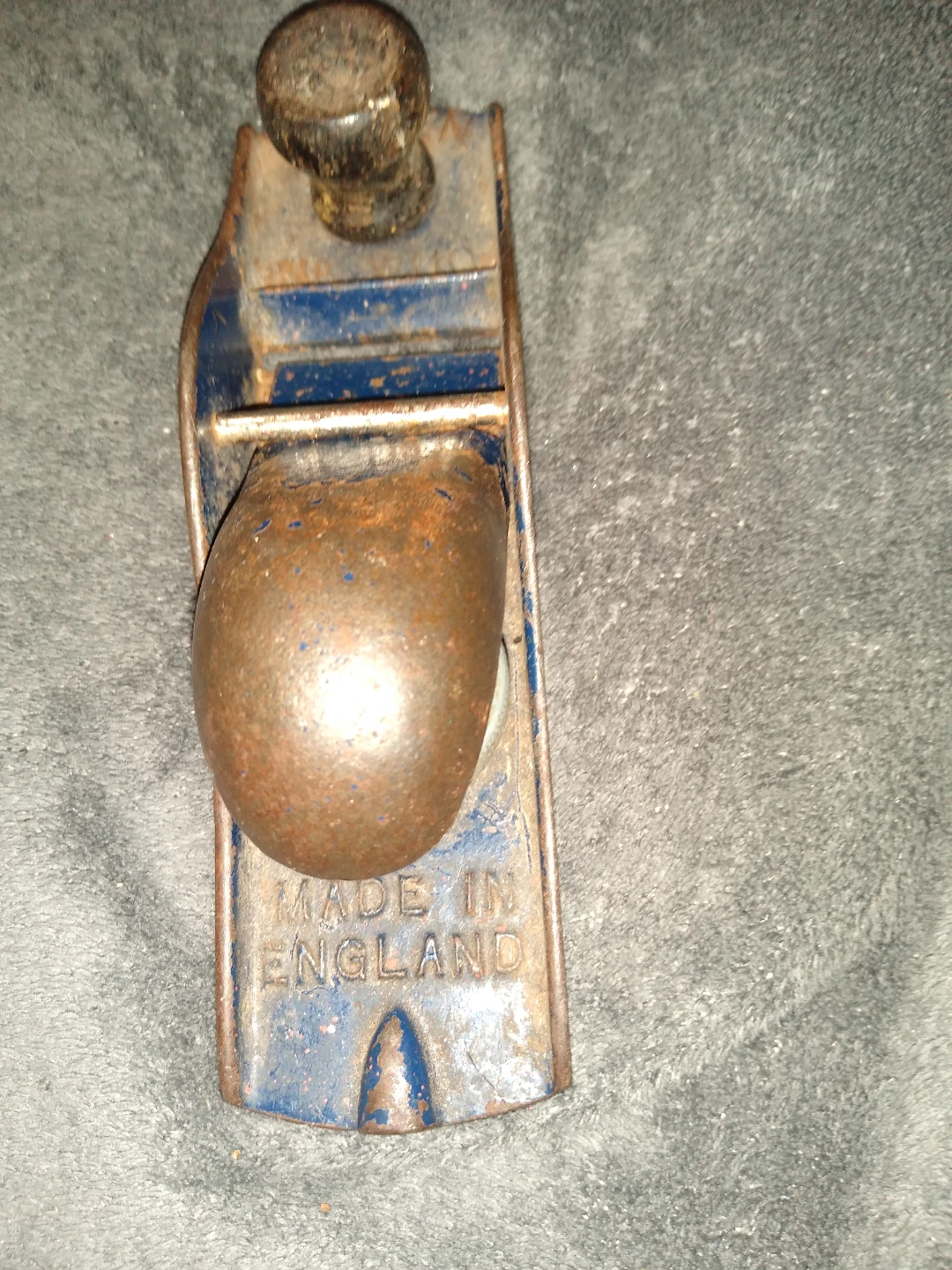Antique woden wood planer - photo 3
