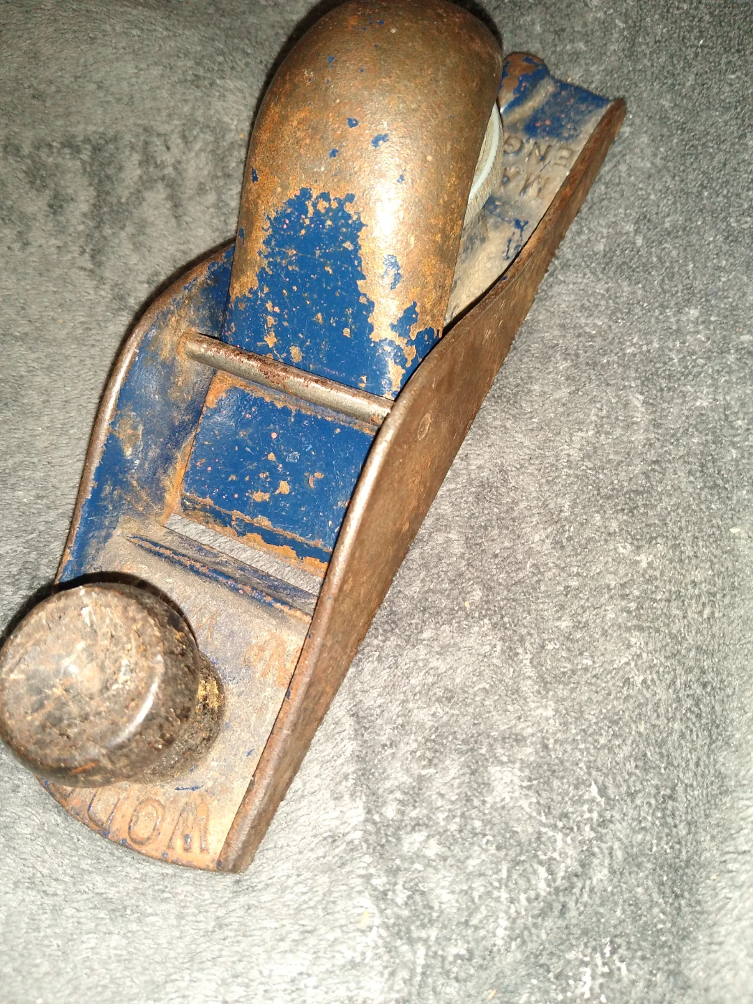 Antique woden wood planer - photo 4