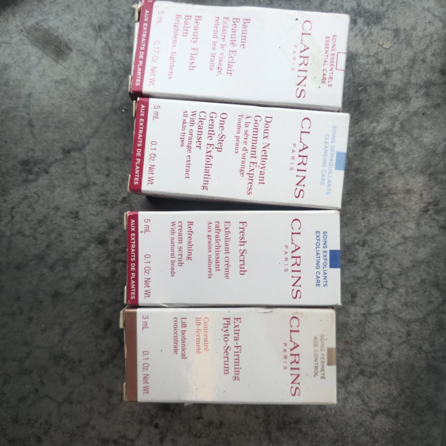 Clarins Skincare Miniatures Set - 4 Pieces