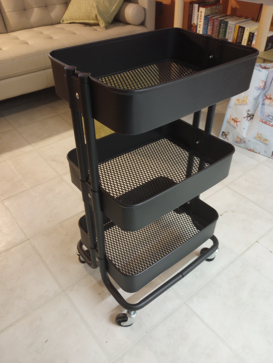 🥕 Black Ikea Raskog Cart