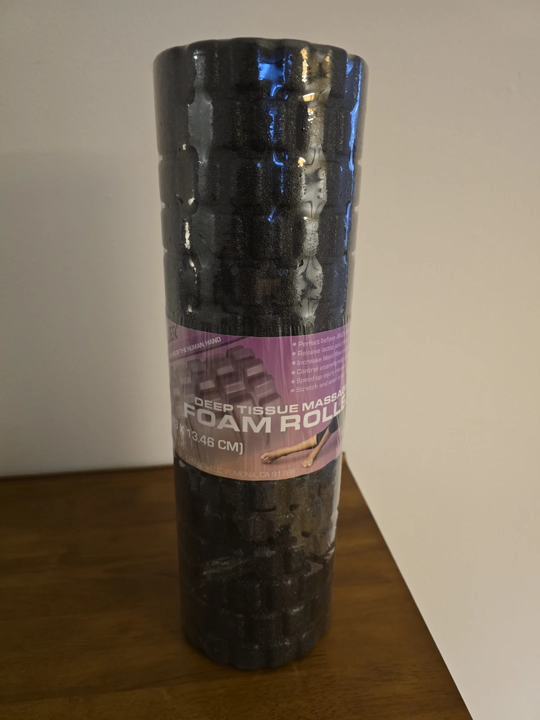 NEW black foam roller!