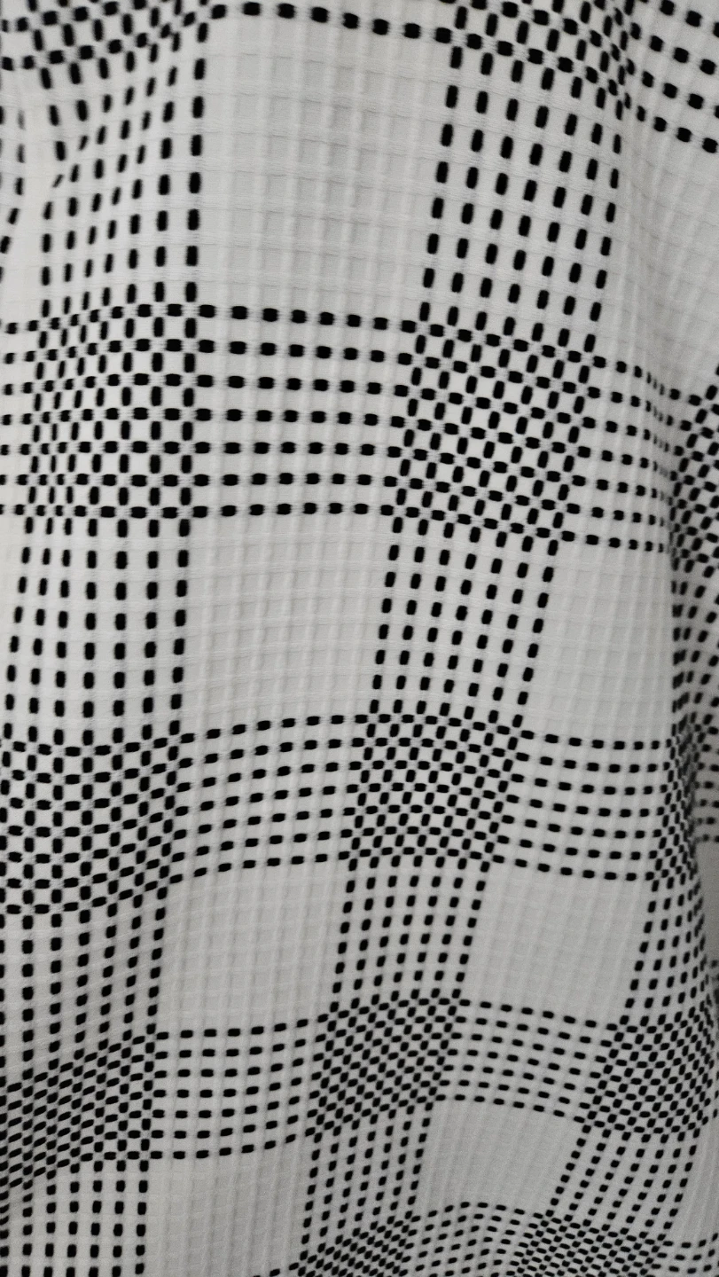 Talbots Women's White & Black Sleeveless Dress, Size 10-12 - photo 3