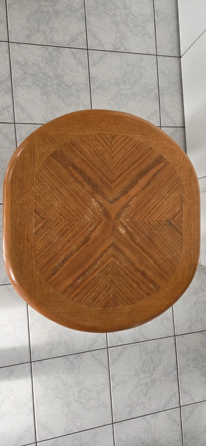 Wooden End Table - photo 2