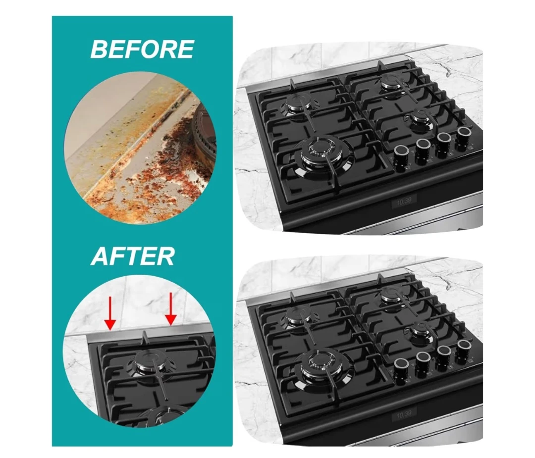 30" Stove Gap Filler,Slide-in Range (Silver) - photo 5